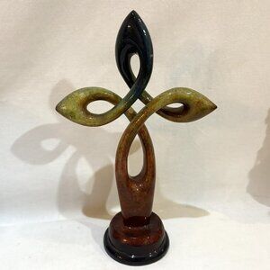 Imago Atone Sculpture Cross by Lawrence Oliver 2011 AS IS